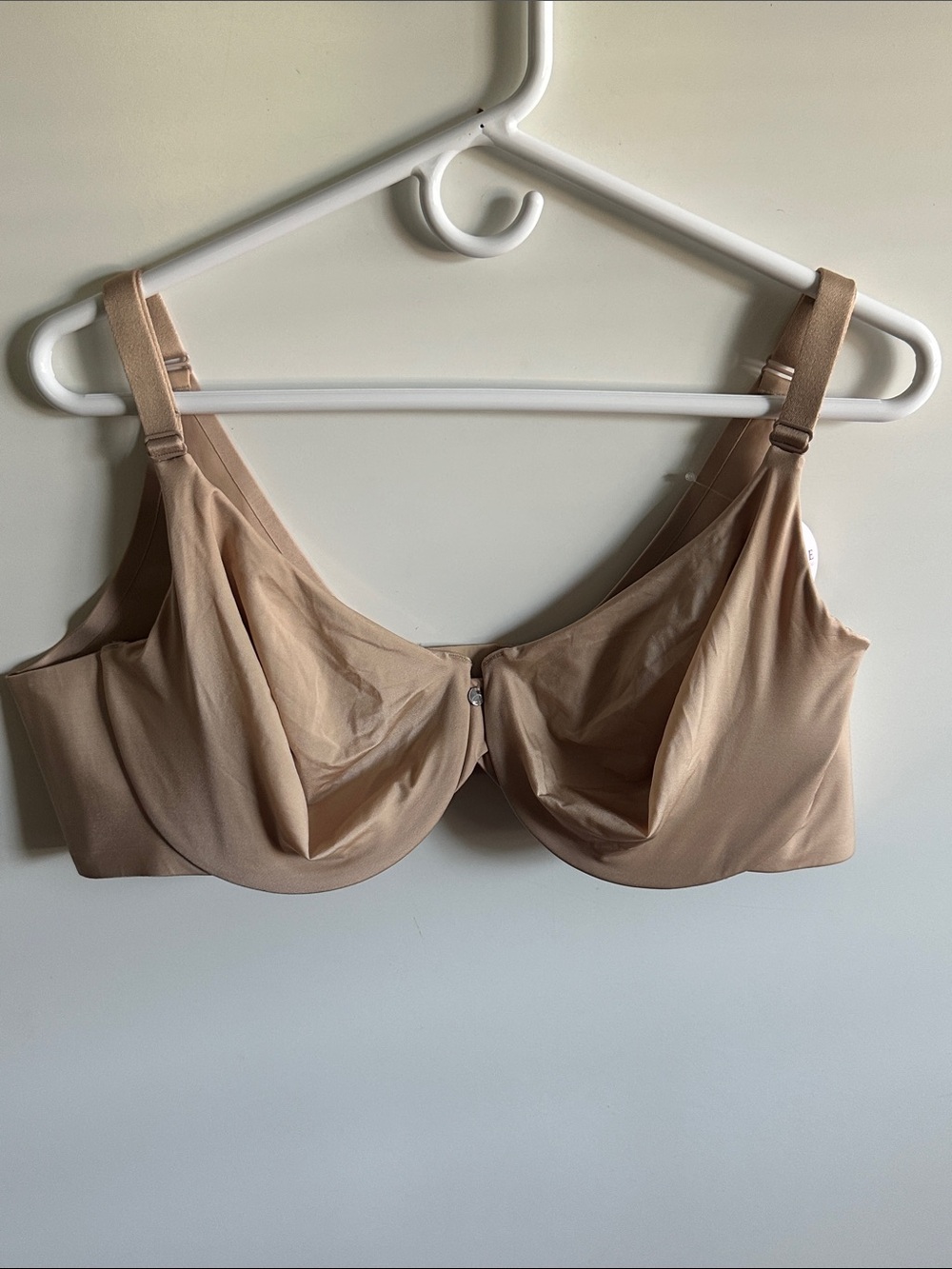 Cacique Nude Beige Full-Coverage Underwire Bra Size 44D